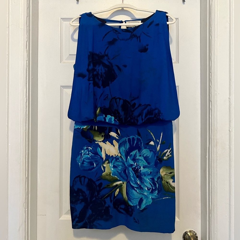 STUDIO 1 Floral Mini Dress with open back detail